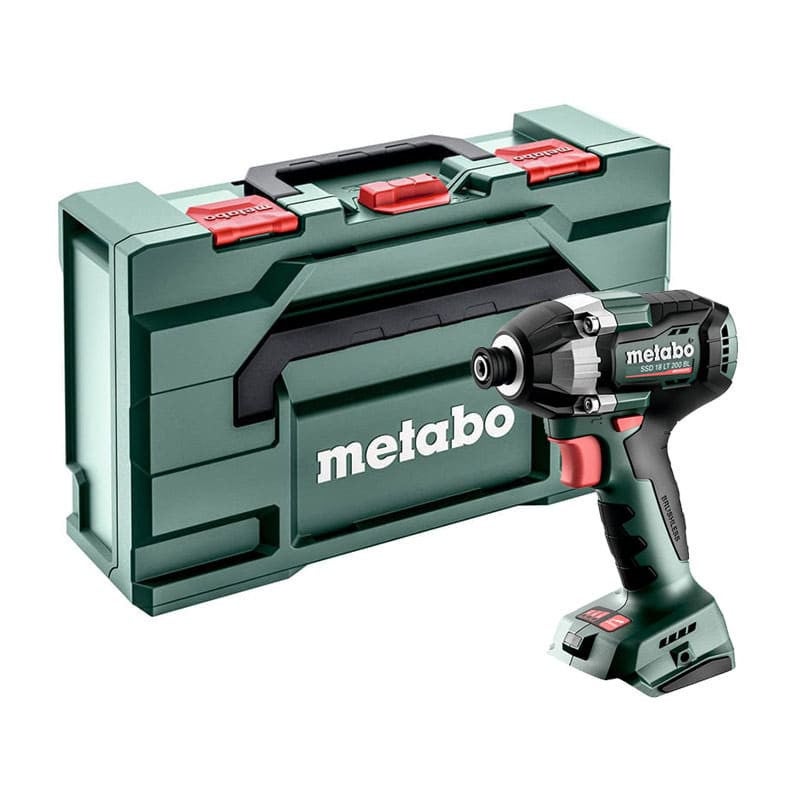 Metabo Atornillador De Impacto Inalámbrico 18 V Ssd 18 Lt 200 Bl Pick+Mix, Sin Batería Ni Cargador , Leroy Merlin