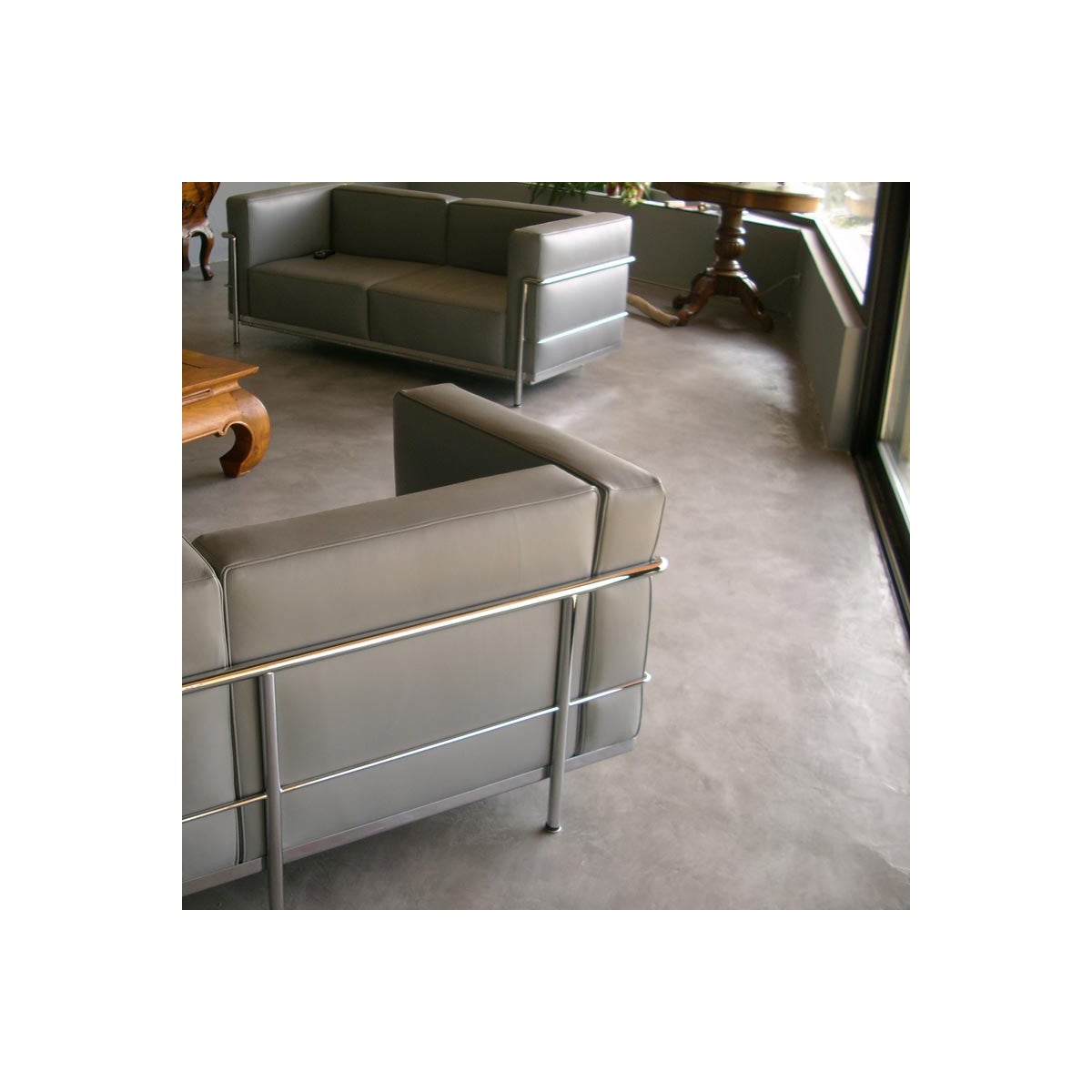 Microcemento per pavimenti interni: alta protezione - 10 m² (in 2 strati) Marrone Glassato - ARCANE INDUSTRIES - 9