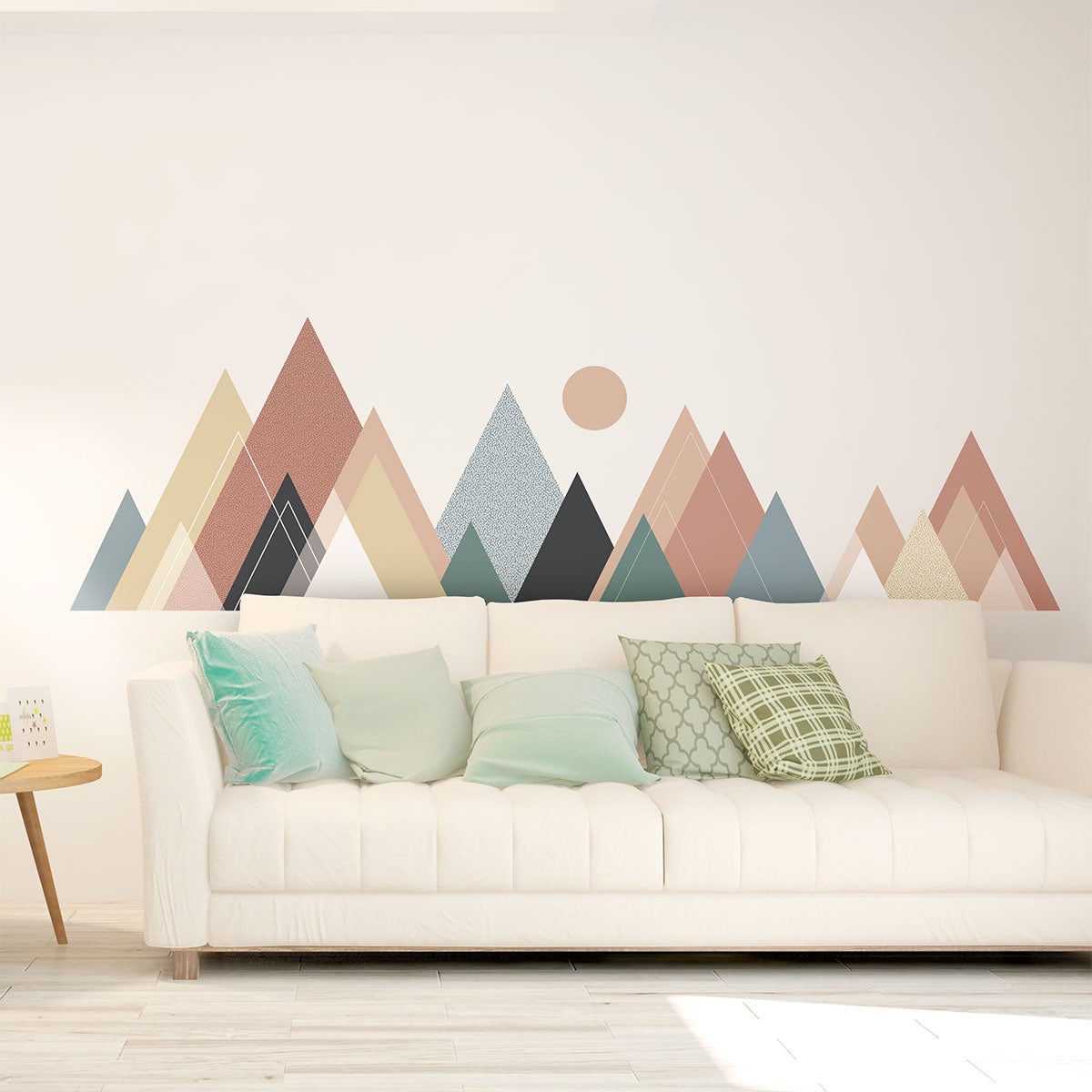 Adesivo montagna scandinavo columbana - Sticker adesivo - adesivi murali - 70X115cm - 6