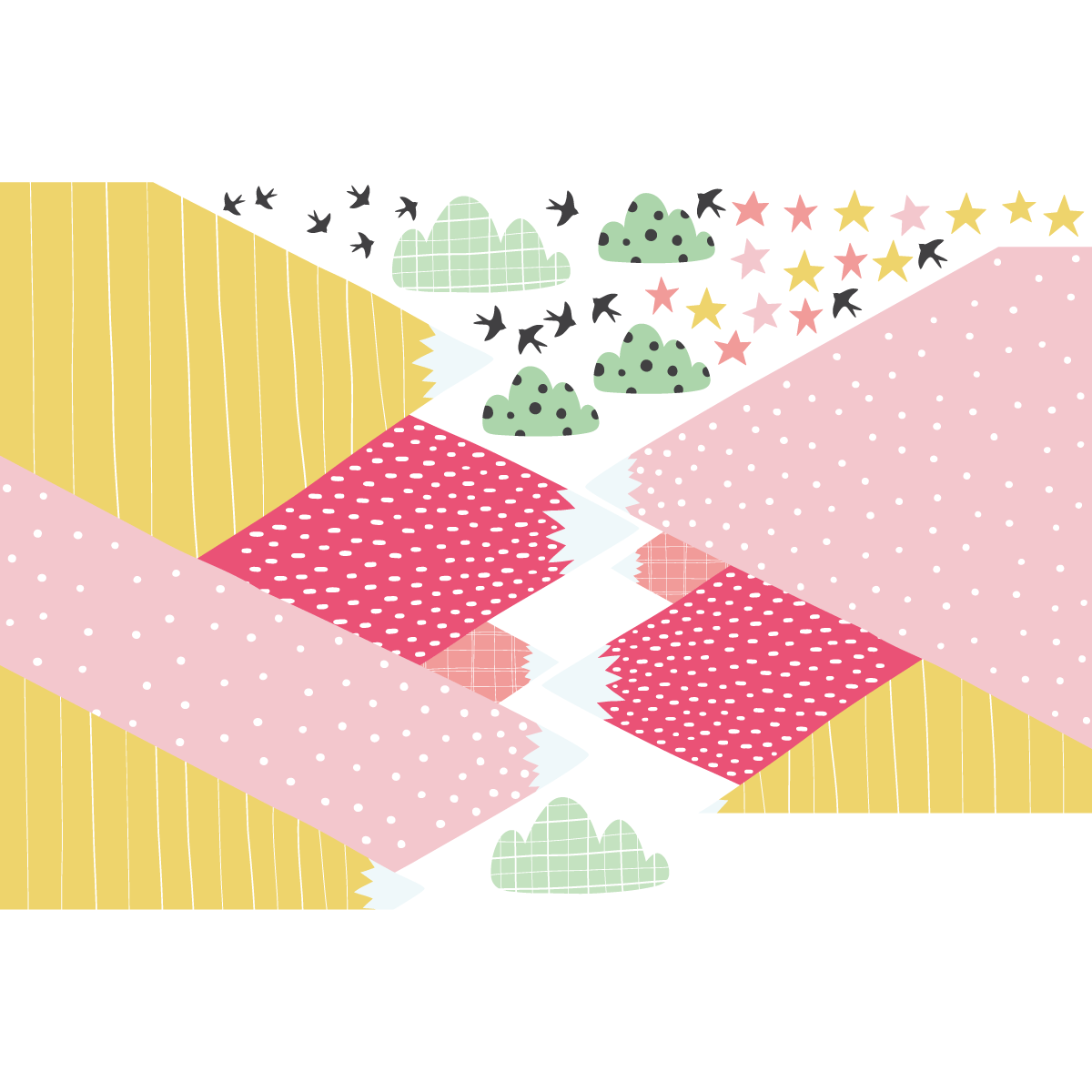 Adesivo bambino di montagna scandinavo cilka - Sticker adesivo - adesivi murali - 40x60cm - 2