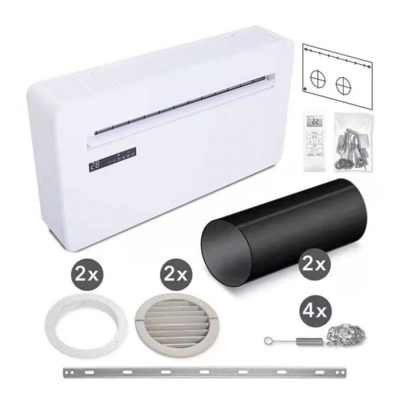 Climatiseur monobloc mural réversible WiFi 3kW - AXELAIR - CMM3000 - 2