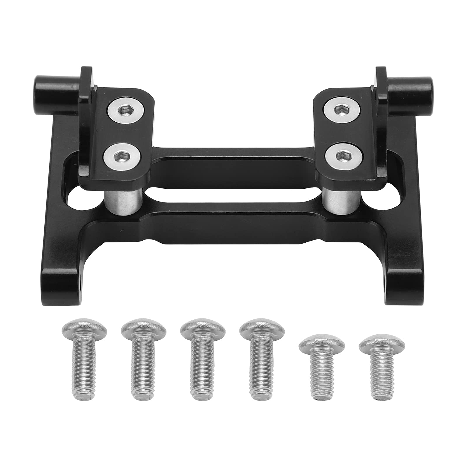 VGEBY Telaio In Lega Di Alluminio Per Auto RC HSP 94107/94111/94110/94124 – Piastra Telaio Fuoristrada 1/10, Colore Argento