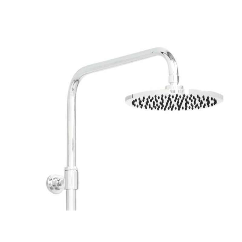 Colonne de Douche DUERO Chromée - Ensemble de Douche Design Moderne avec Douche de Tête et Douchette à Main - 2
