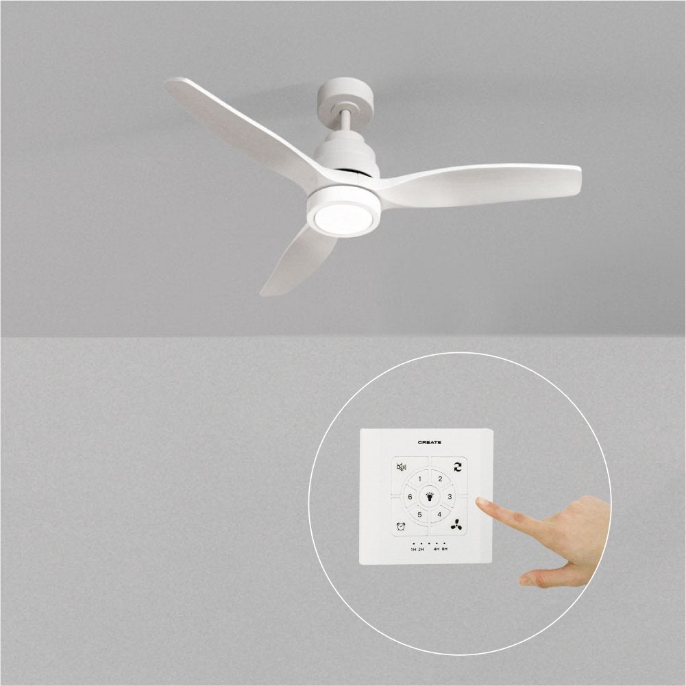 WIND STYLANCE NATURAL WOOD - Wentylator sufitowy 40W cichy 100% drewna różne rozmiary