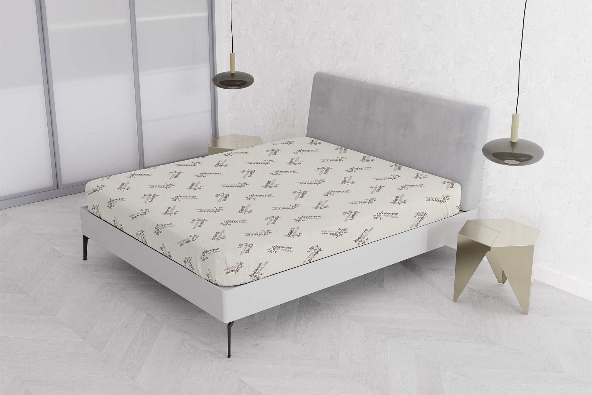 Coprimaterasso Impermeabile In Bambù Con Cerniera – Letto Matrimoniale XL Morbido E Silenzioso - 2