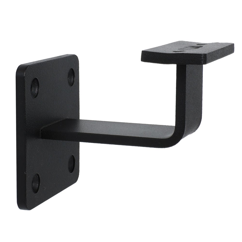 Support De Main Courante Noir - Carré | Leroy Merlin