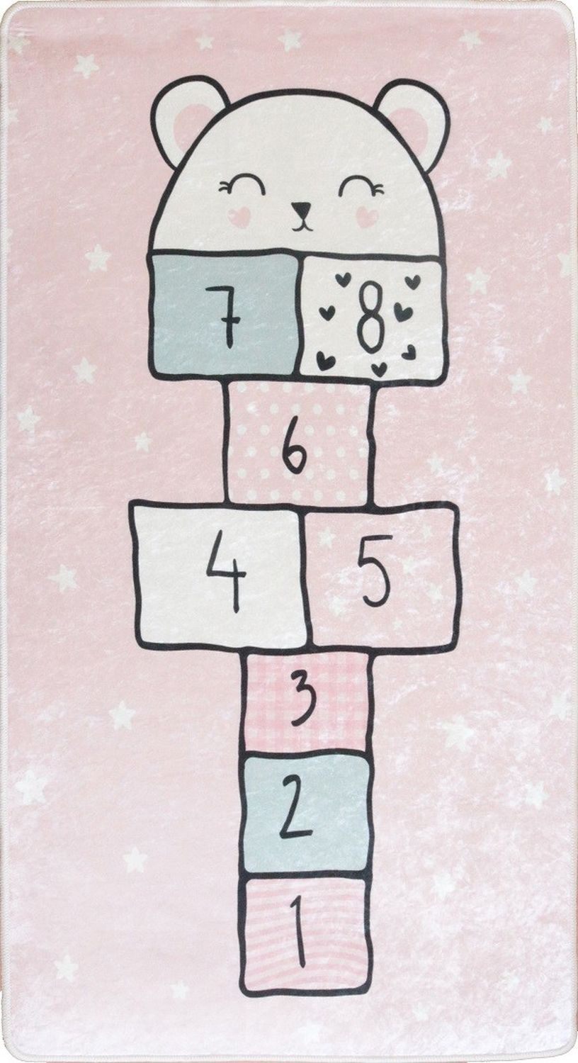 Tapetes Marelle Etoile Rosa - 80x150 - 5