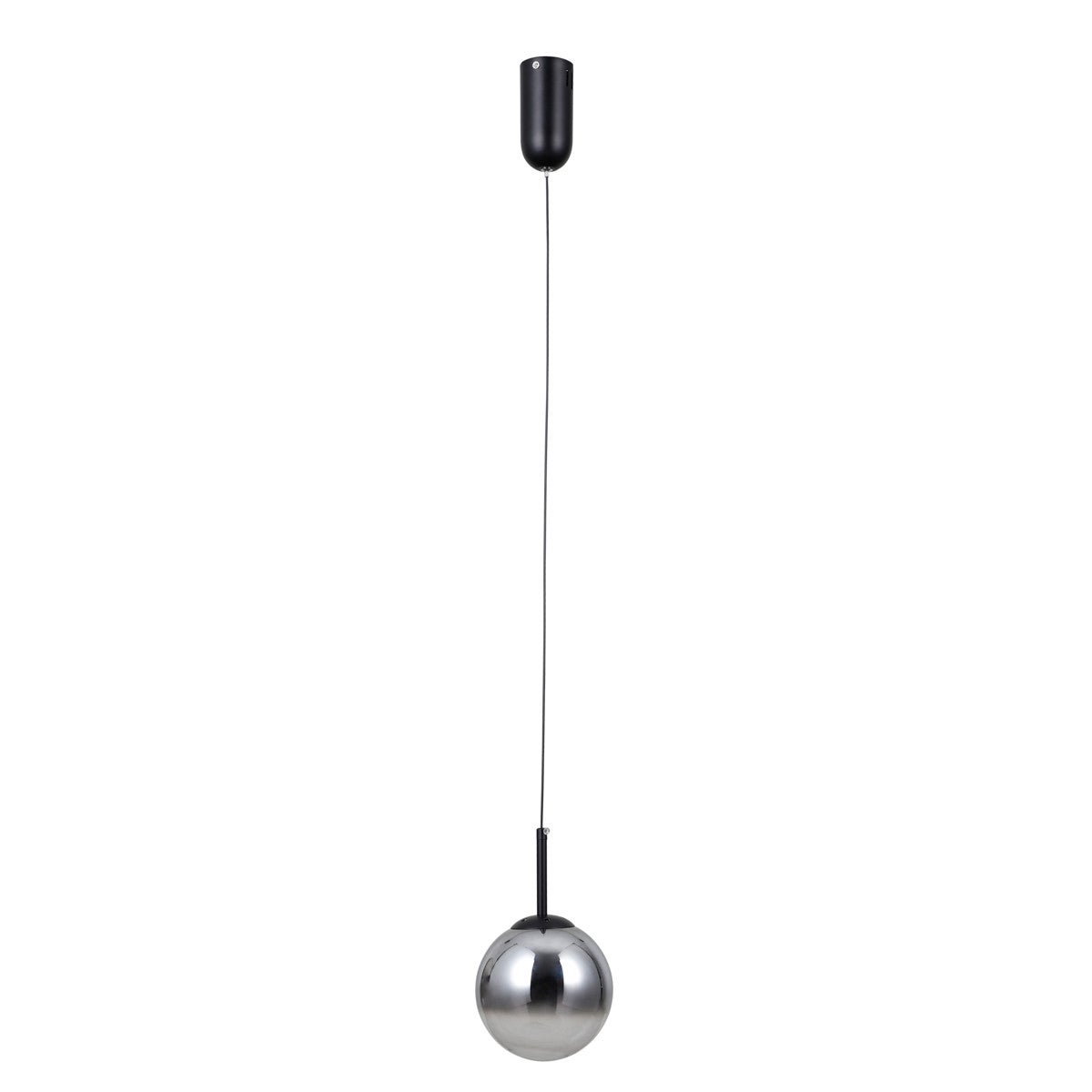 Lampa wisząca VELADA LED 5W Ciepła biel 203lm czarna matowa wym: 120 x 15 x 15 cm Italux