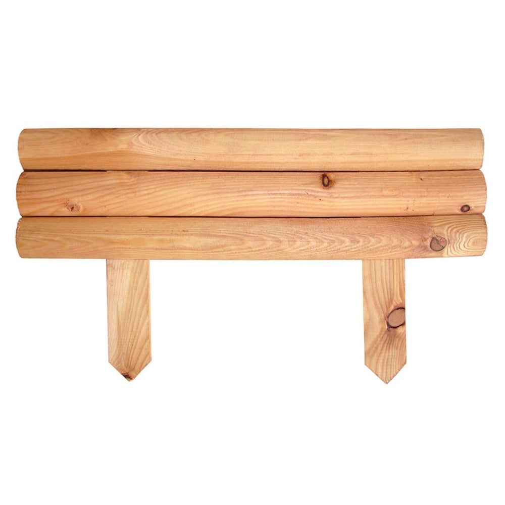 Retenue de terre en mélèze huilé 55 x 16.5 cm Lot de 4 Robin Hood - 4