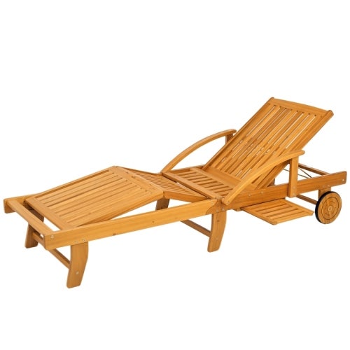 Set Di 2 Sedie A Sdraio Lettino Prendisole Mobili Da Giardino Terrazza Tavolo E Cuscino In Legno Massello Di Teak 020012085 71956886
