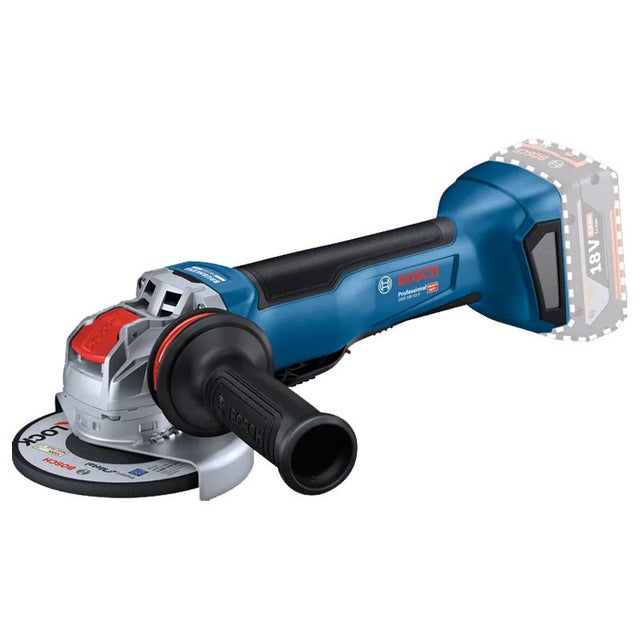 Rebarbadora profissional x-lock da Bosch gwx 18v-10 p sem bateria ou carregador
