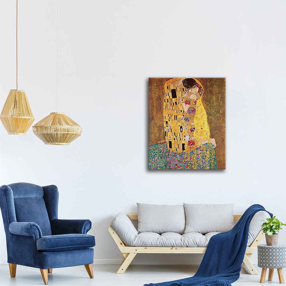 Tableau - Le Baiser (Klimt) Gustav Klimt cm 40x50 - 3