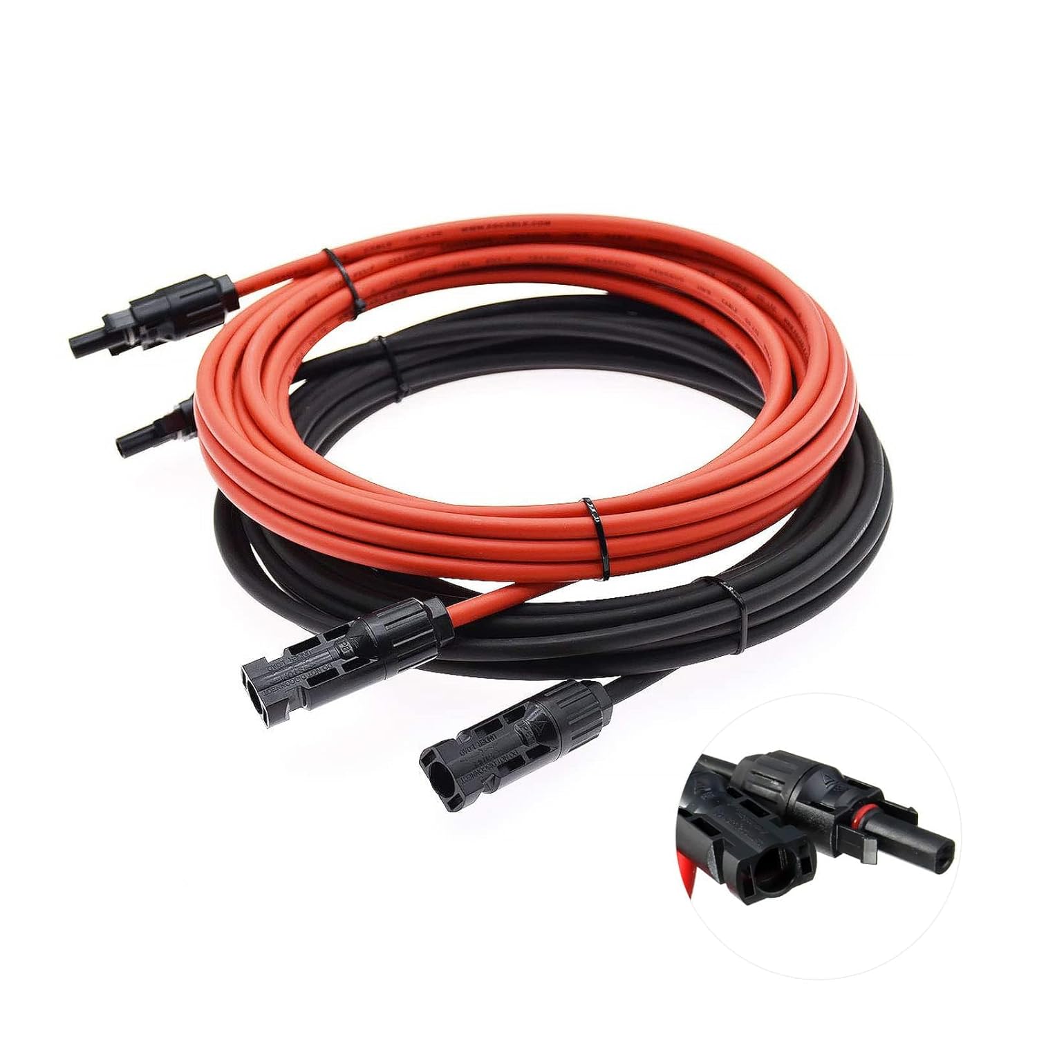 Câble Extension Solaire 4mm² – 1 à 20m avec Connecteurs MC4 – Pour Panneaux Photovoltaïques et Systèmes Énergie - 7