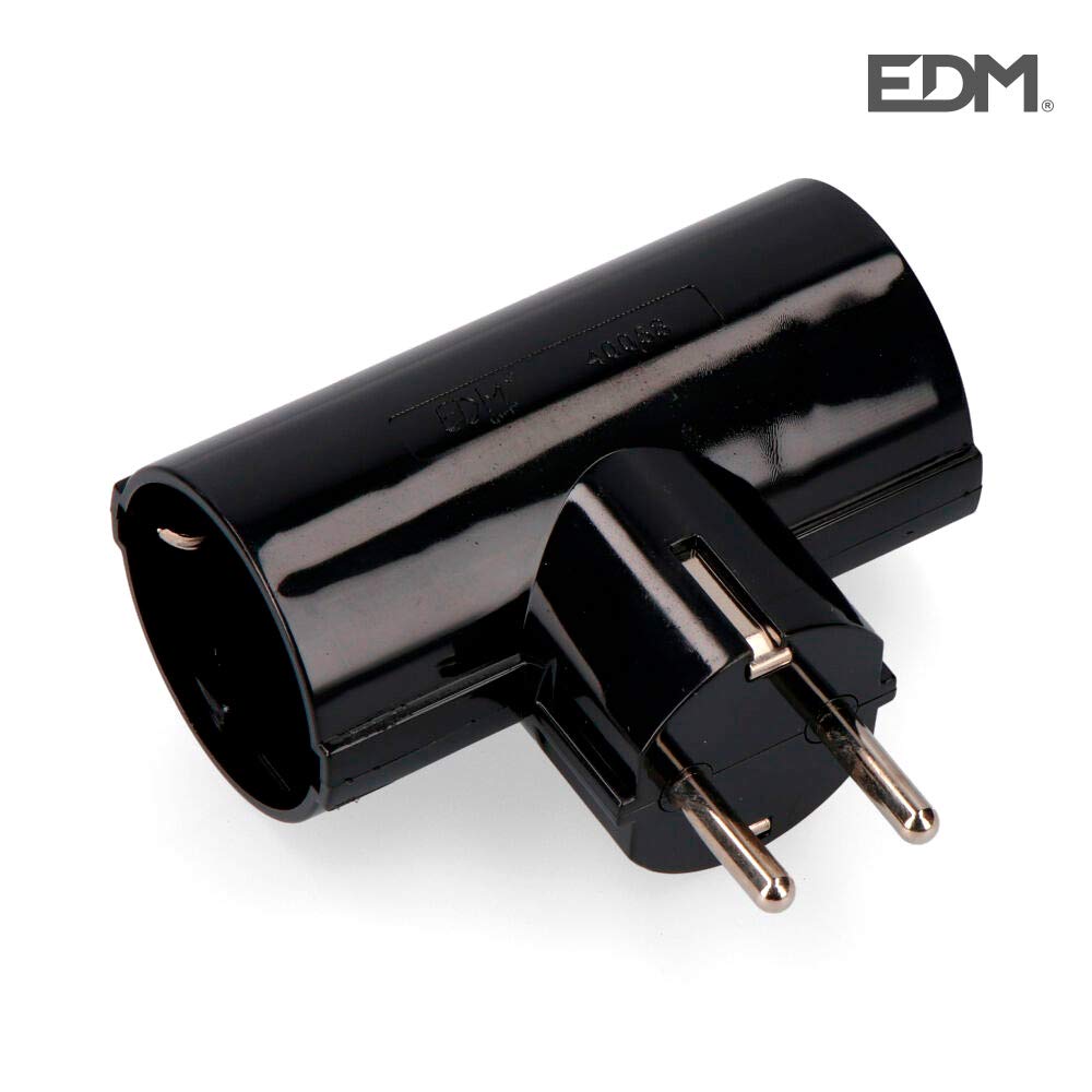 Double prise EDM mâle 40058 - 2