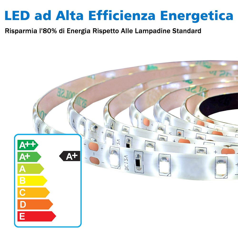 AICA ITALY Specchio Bagno Rotondo 70cm Con LED, Antiappannamento, Luce Bianca Fredda 6000K, Luce Esterna, Touch, IP44 - 5