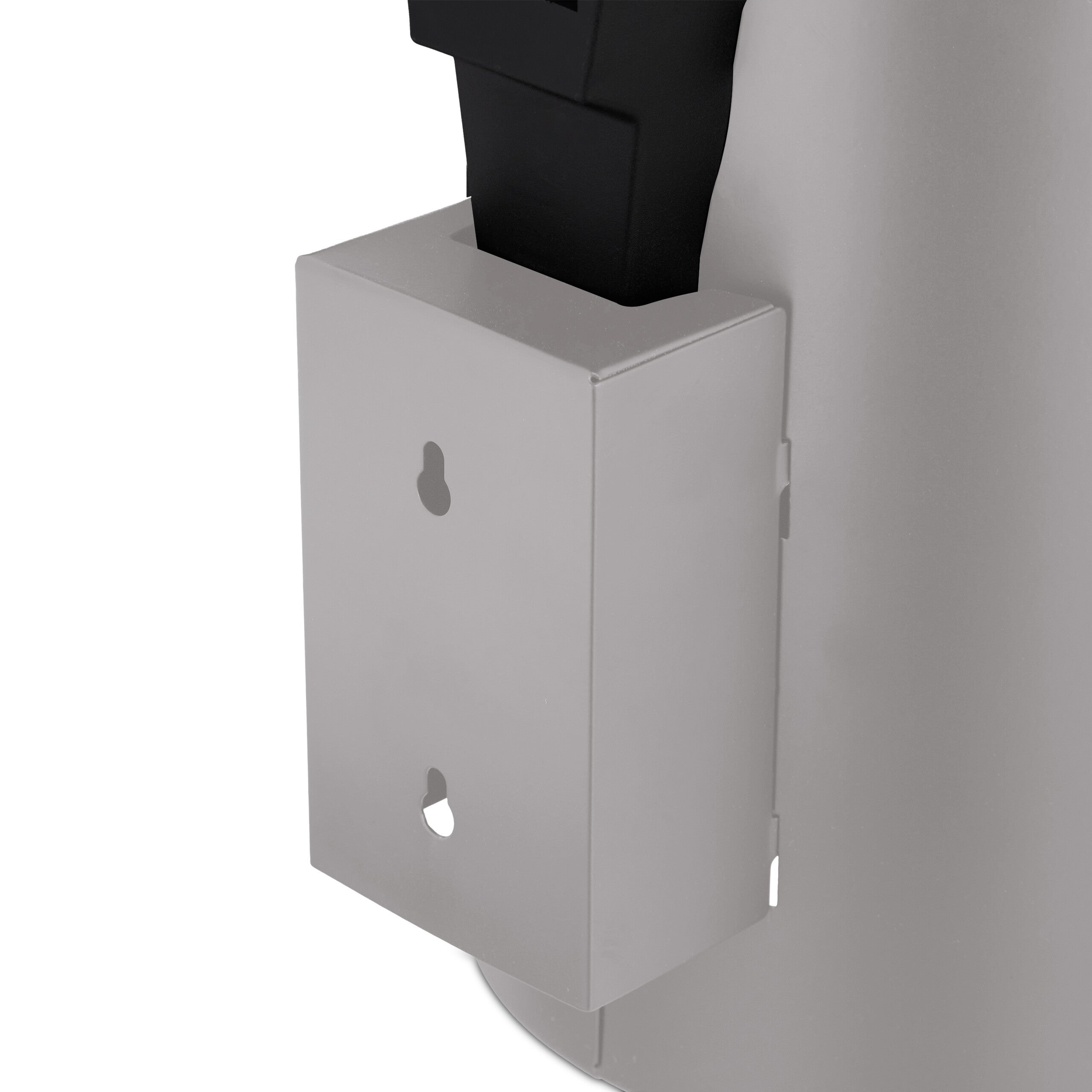 Relaxdays Cestino da Bagno da Muro, 3 L, Chiusura Automatica, Secchio Interno Estraibile, Bidone in Acciaio Inox, Beige - 8