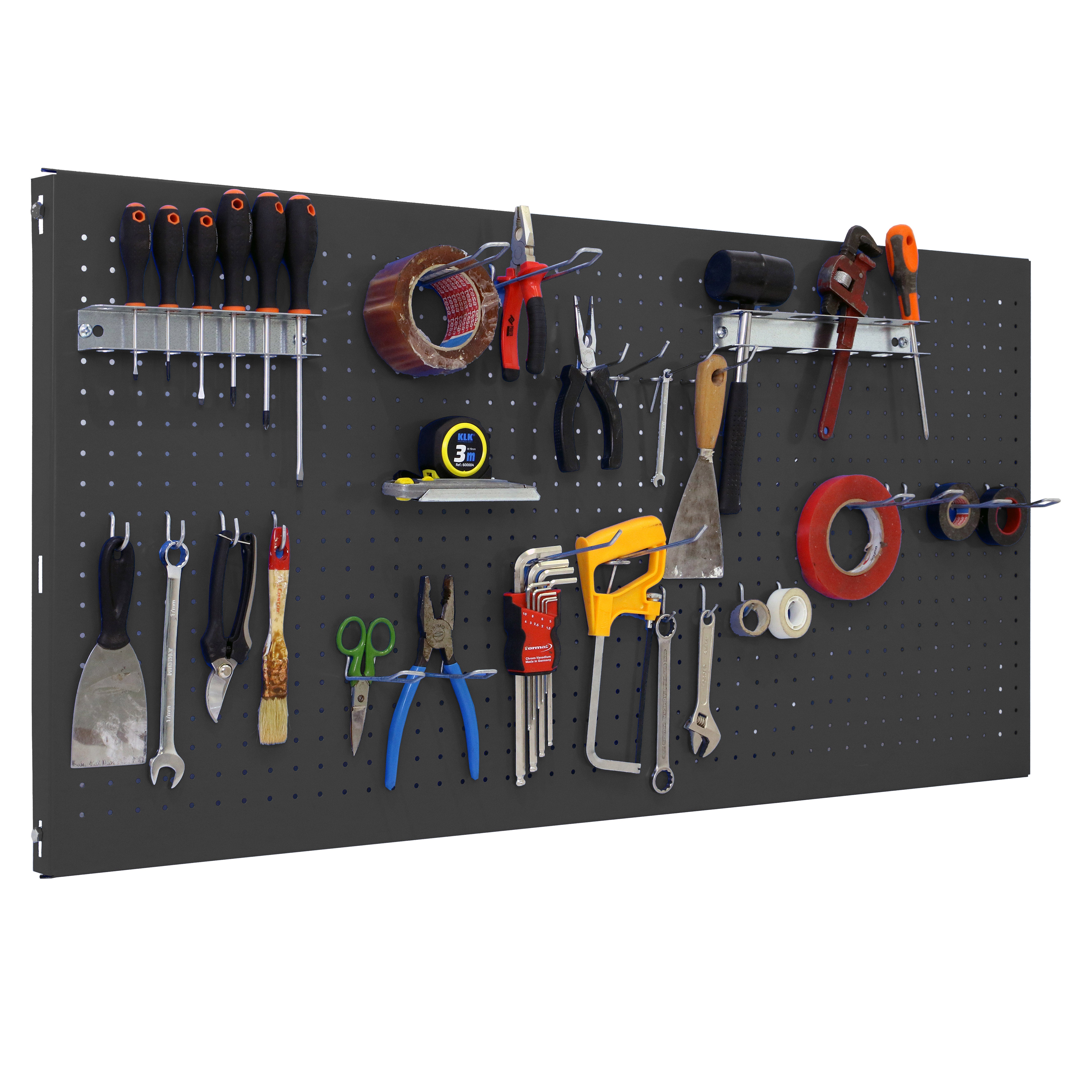 SIMONWORK Panneau perforé pour outils (60x90x3.5cm) ANTHRACITE - 4