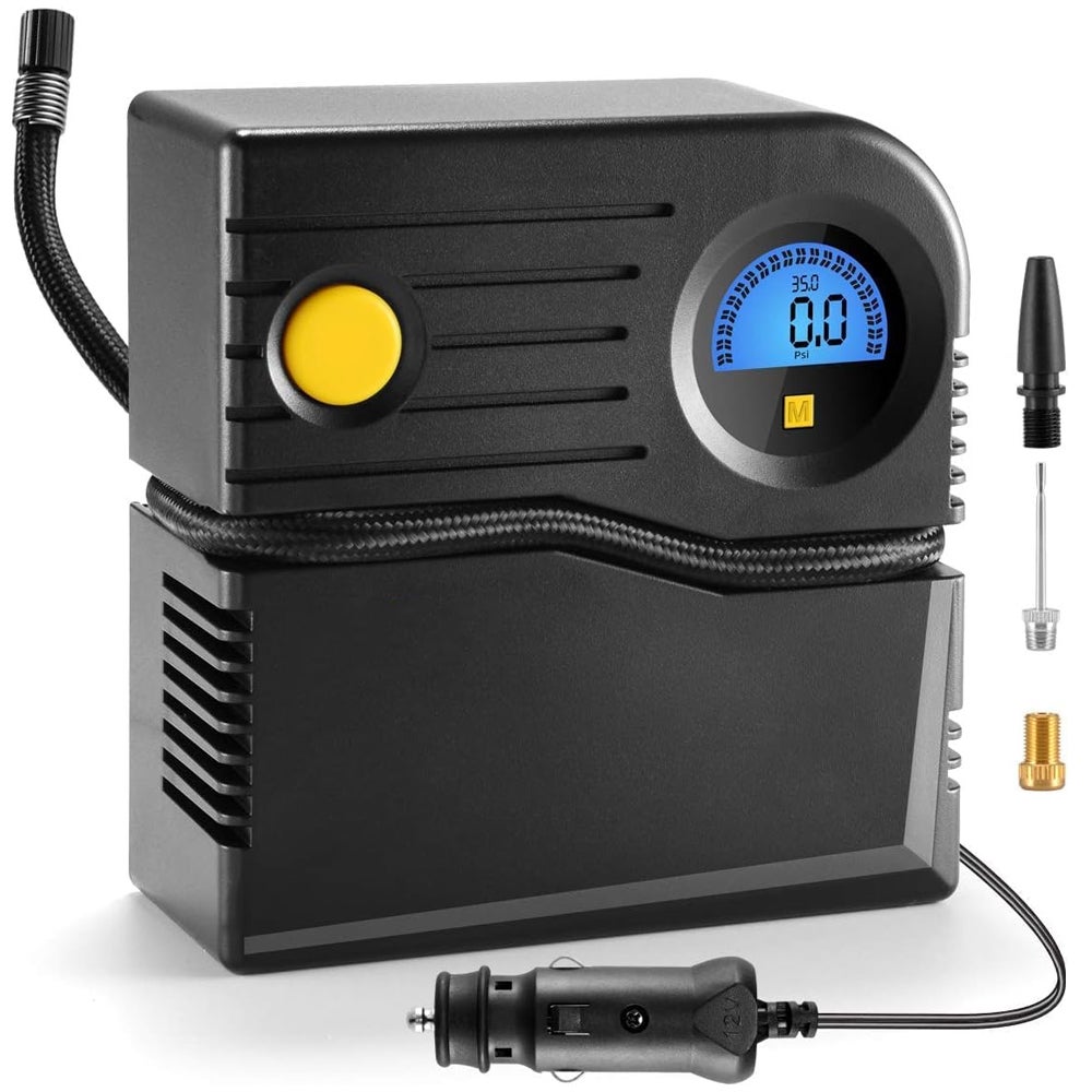 Compresseur d'Air,Pompe à Air électrique pour pneu de voiture, 12V