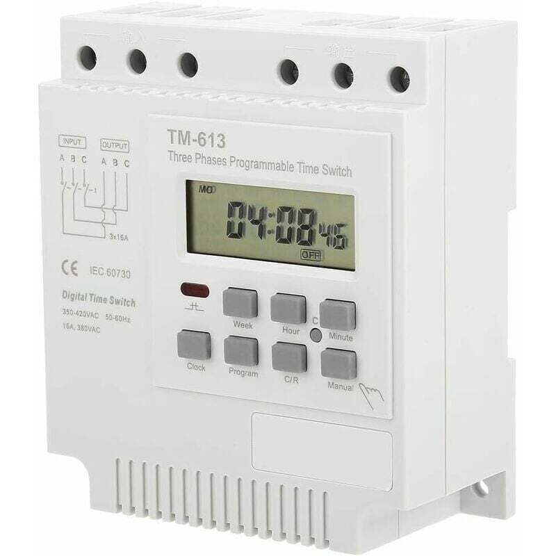 Minuterie Programable Minuteur 380V TM613 Commutateur de minuterie — free download