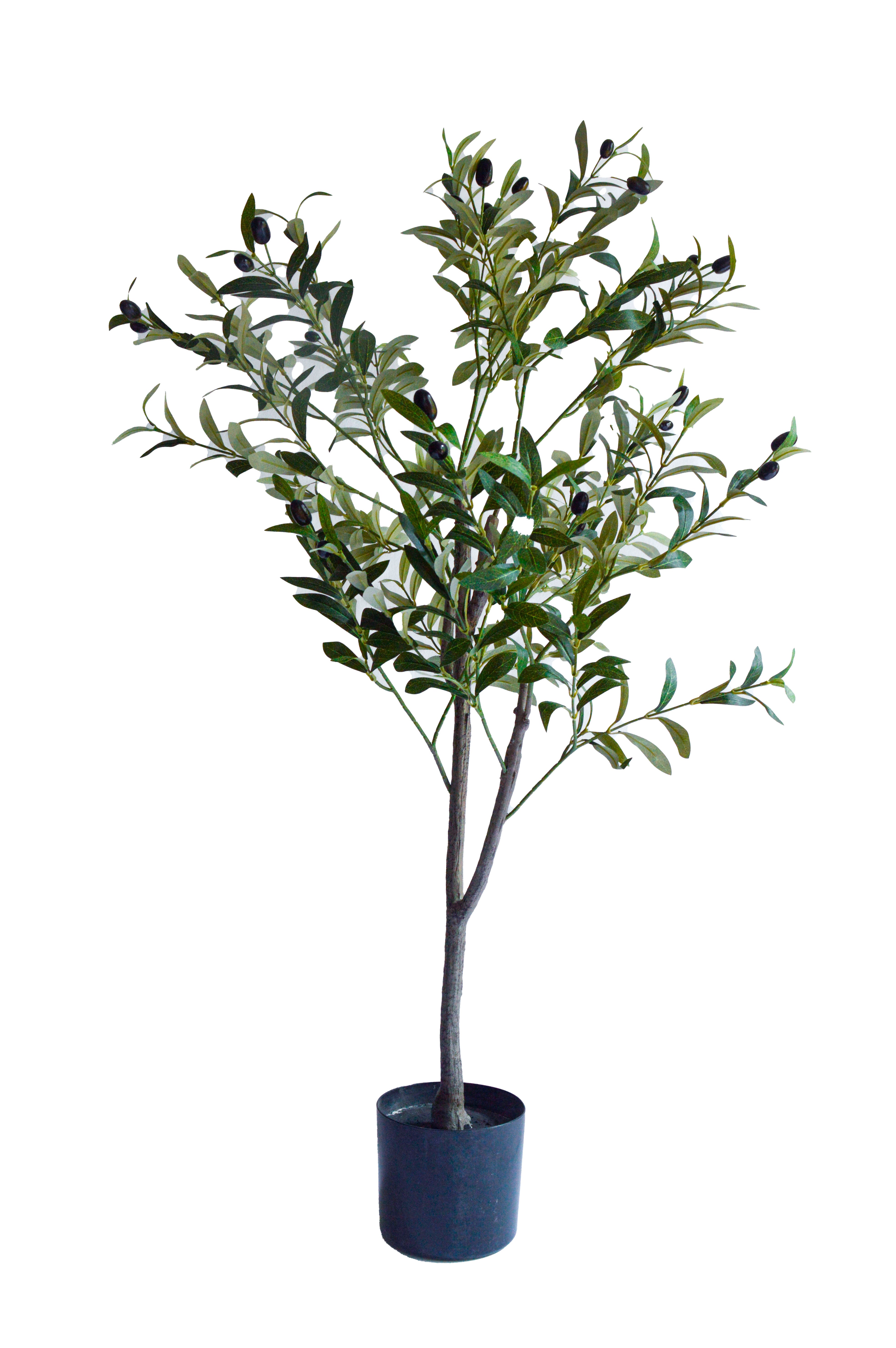 Planta Artificial Olivo 150 cm – Árbol Decorativo Estilo Mediterráneo y Realista - 4