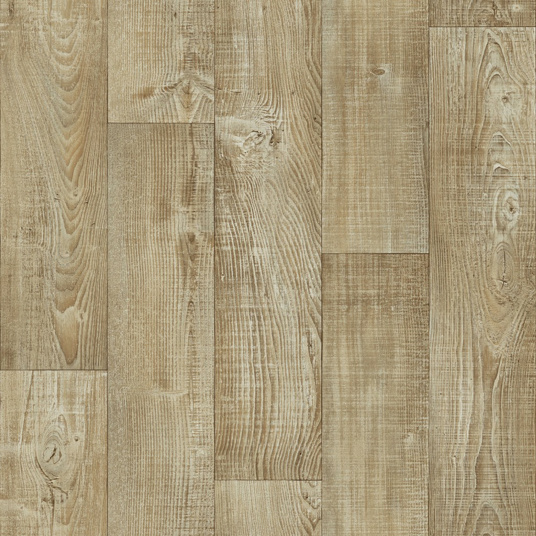Pavimento de pvc best - parquet imitación alerce marrón claro - rollo 4m x 3m