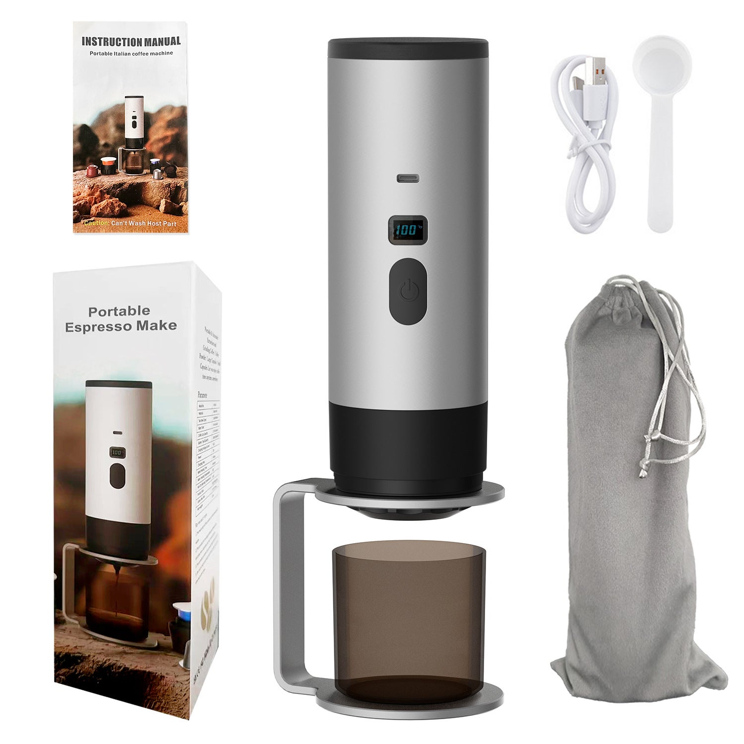Cafetière Glacée 3 En 1 SHARDOR Noir - Préparez Café Glacé, Infusion à Froid Et Plus - Modèle KC101B