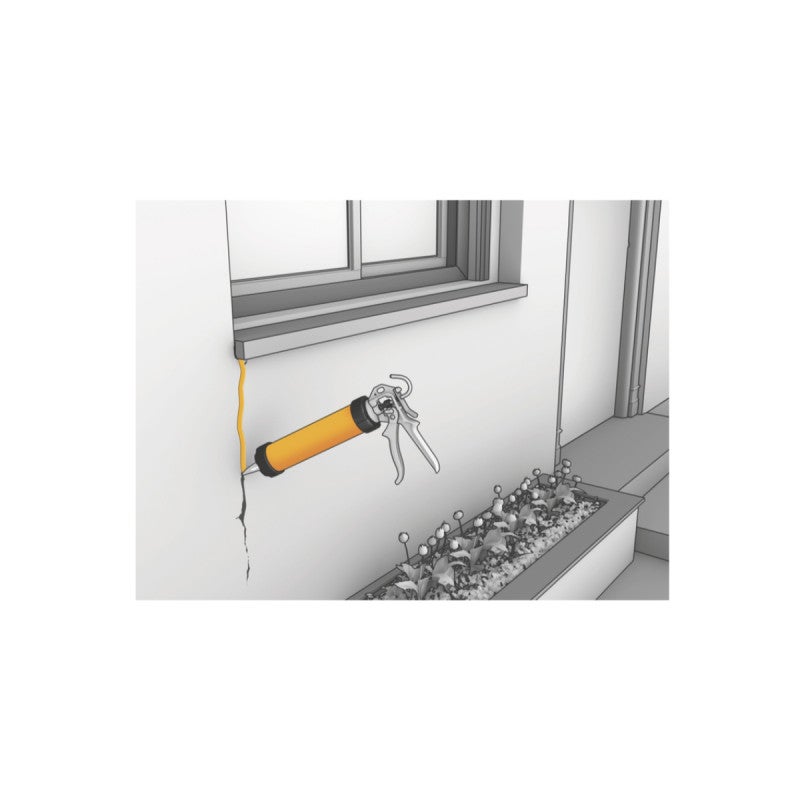 Lot de 6 mastics acryliques SIKA Sikaseal 107 Joint et fissure - Blanc - 300ml - 3