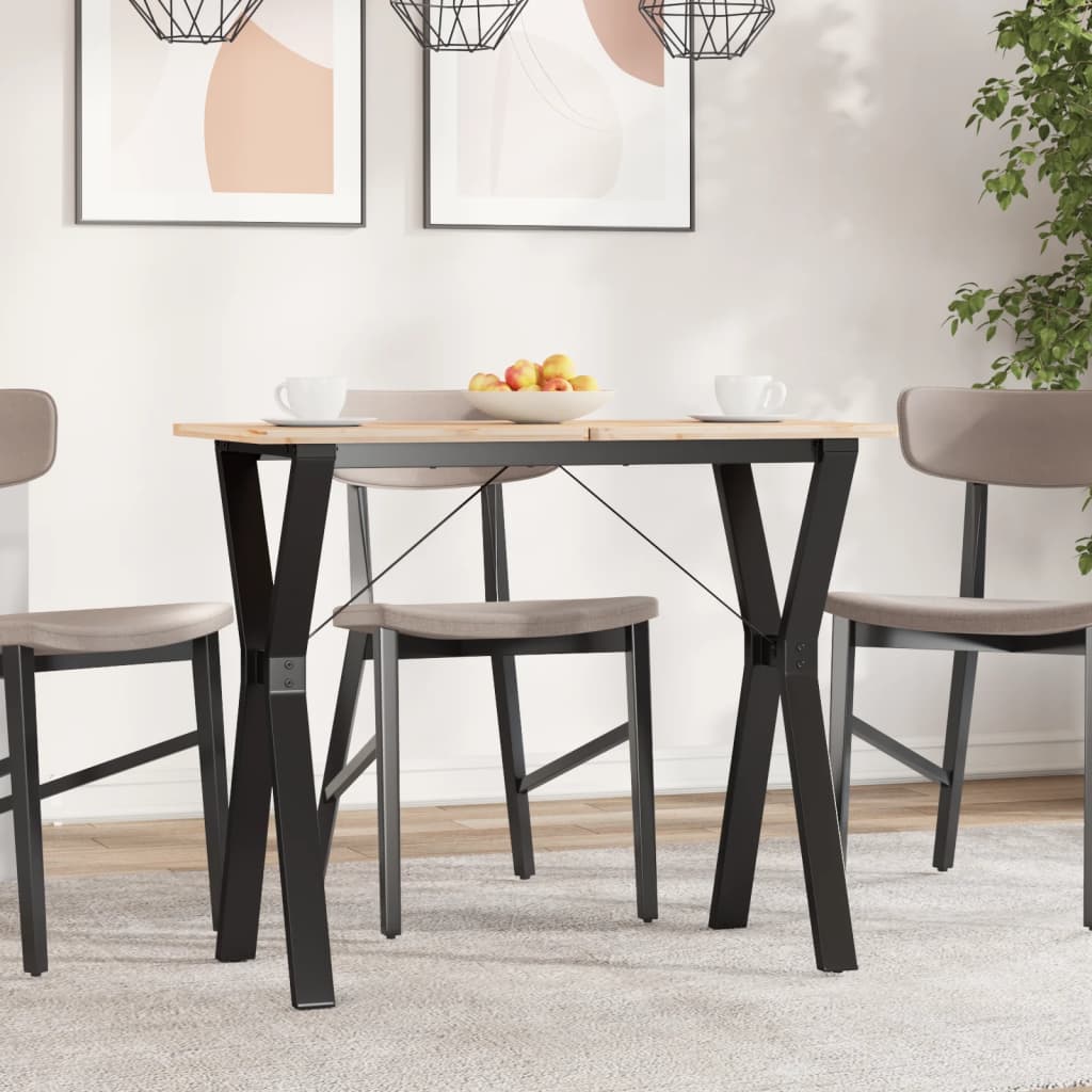 Pernas de mesa de jantar em estrutura em Y aço 80x40x73 cm - COMFORTXL - 2