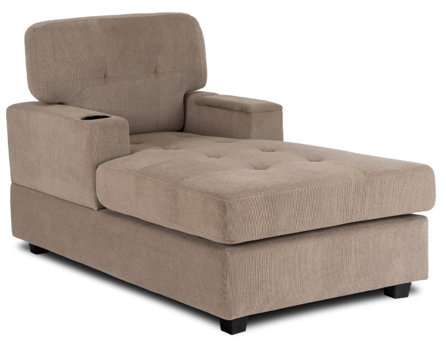 Fotel Wypoczynkowy Kanapa Sofa Do Salonu Sypialni Tapicerowany Beżowy NEO