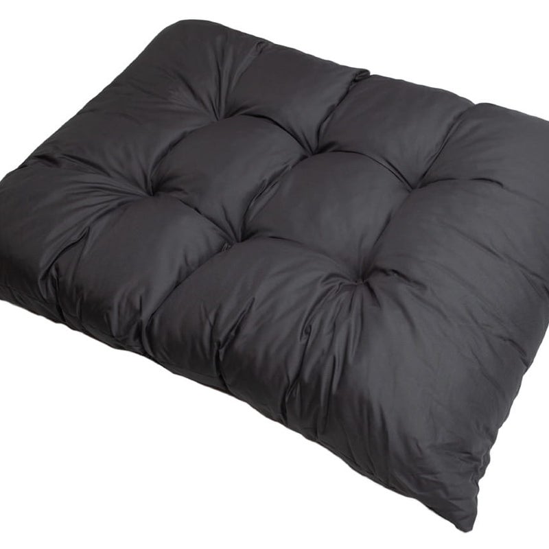 Poduszka ogrodowa na paletę 120x50cm poduszka na meble ogrodowe antracyt, poduszka na balkon taras, poducha ogrodowa na meble z palet