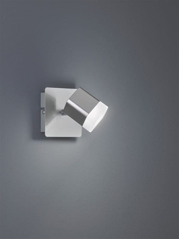 Lampa wisząca Roubaix biało-srebrna LED 4W 3000K 400 lm wym: 11,5 x 10 x 10 cm akryl RL
