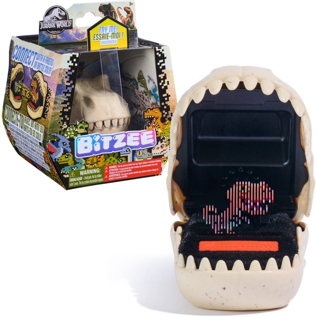 Spin Master - Biztee - Mascota Digital Jurassic World - Mascota Virtual Con 25 Dinosaurios Que Reacciona Al Tacto Con Interacciones Y Sonidos - 6074096 - Juguetes Niños 5 Años + Dinosaurios Juguetes - Imagen 4