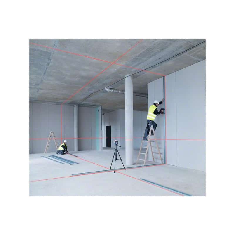 Laser a croce GLL 3-80 C + treppiede BT 150 BOSCH PROFESSIONAL - 0601063R01 - 9