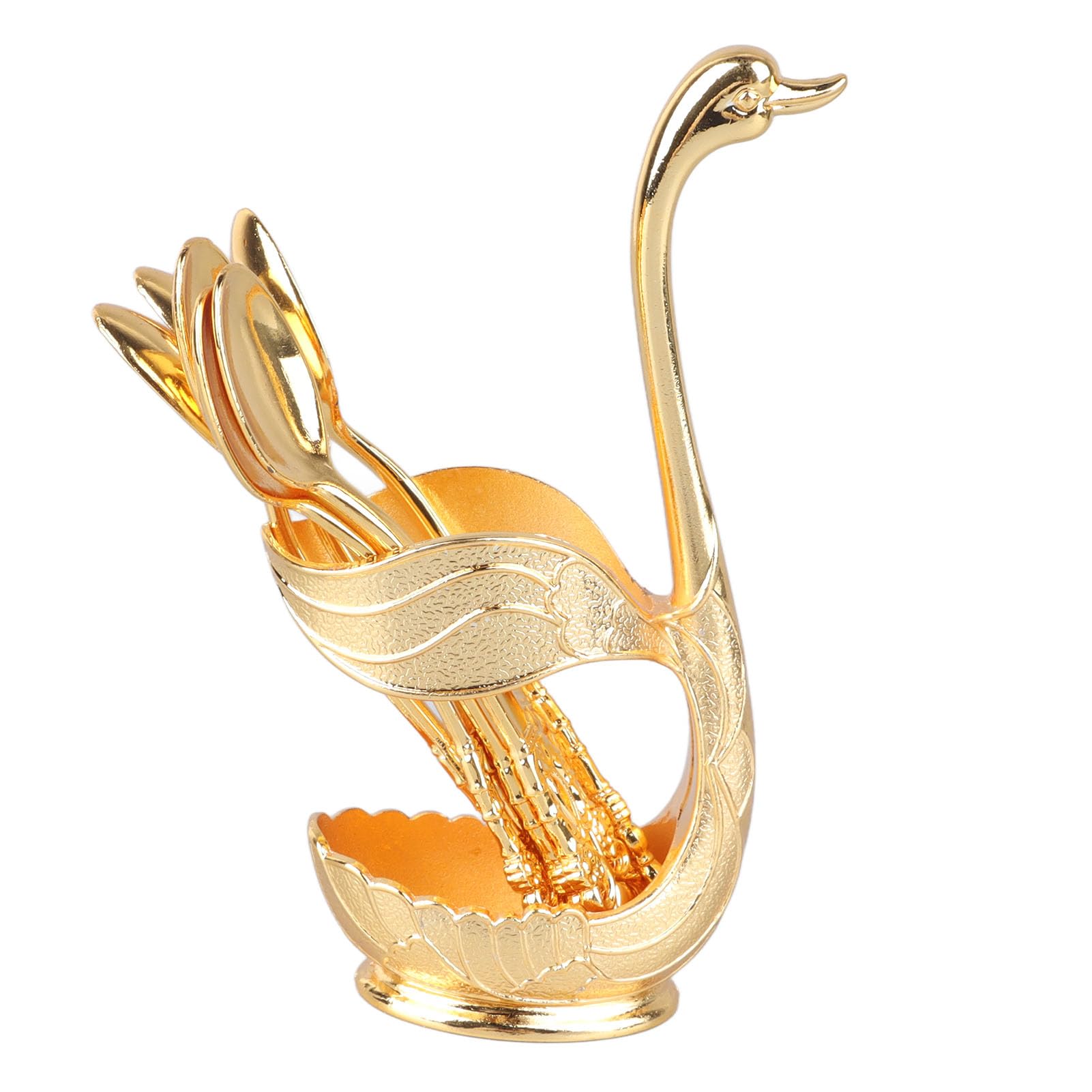 Porta Del Cucchiaio Da Caffè Swan Elegante Specchio In Lega