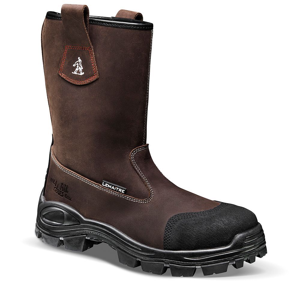 Bottes De Sécurité Meindl Hommes - Taille 12 EE - Bottes De Chasse Bout Au Sol