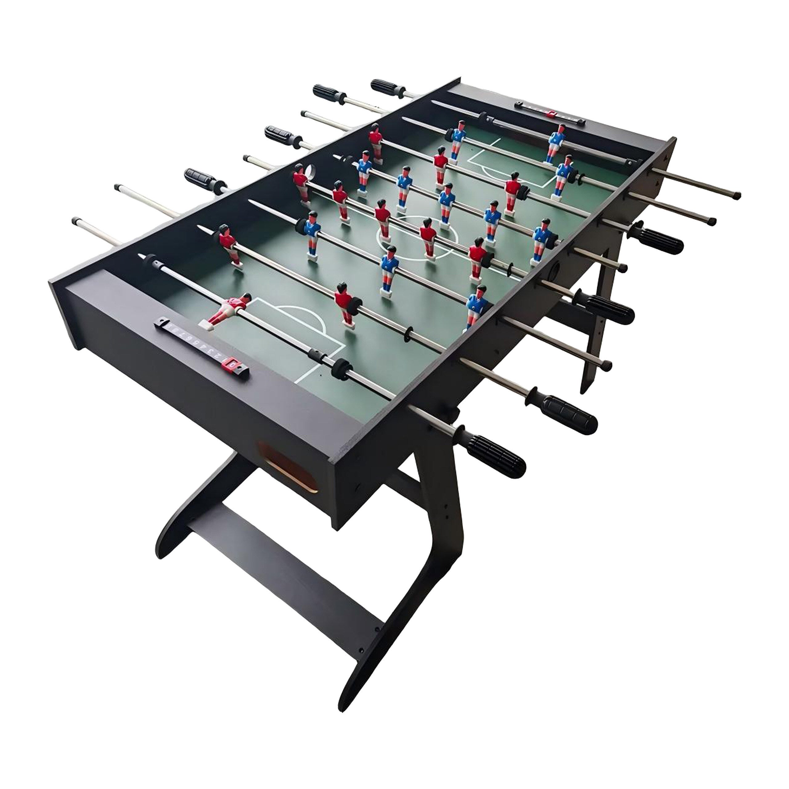 Table de Foosball Intérieur/Extérieur en MDF de 48 Pouces pour Enfants avec 2 Ba