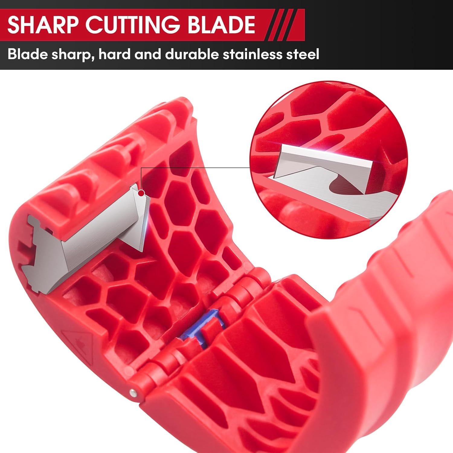 Tagliatubi in PVC Utensile da taglio in plastica, adatto per tagliare 20 – 50 mm - 6