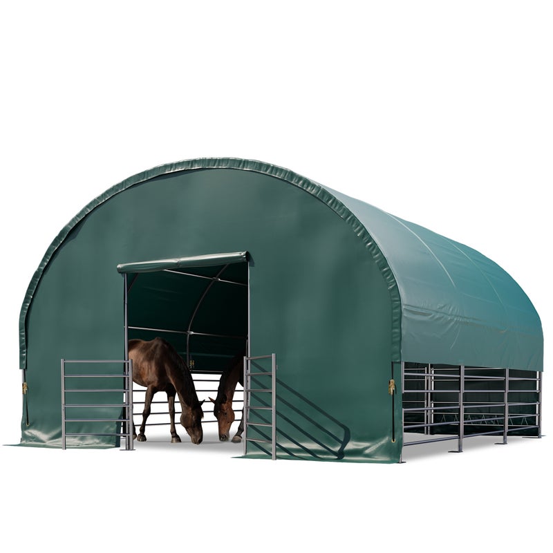 Namiot pastwiskowy 6x6 m plandeka PCV 2300 Newton - podłoże betonowe