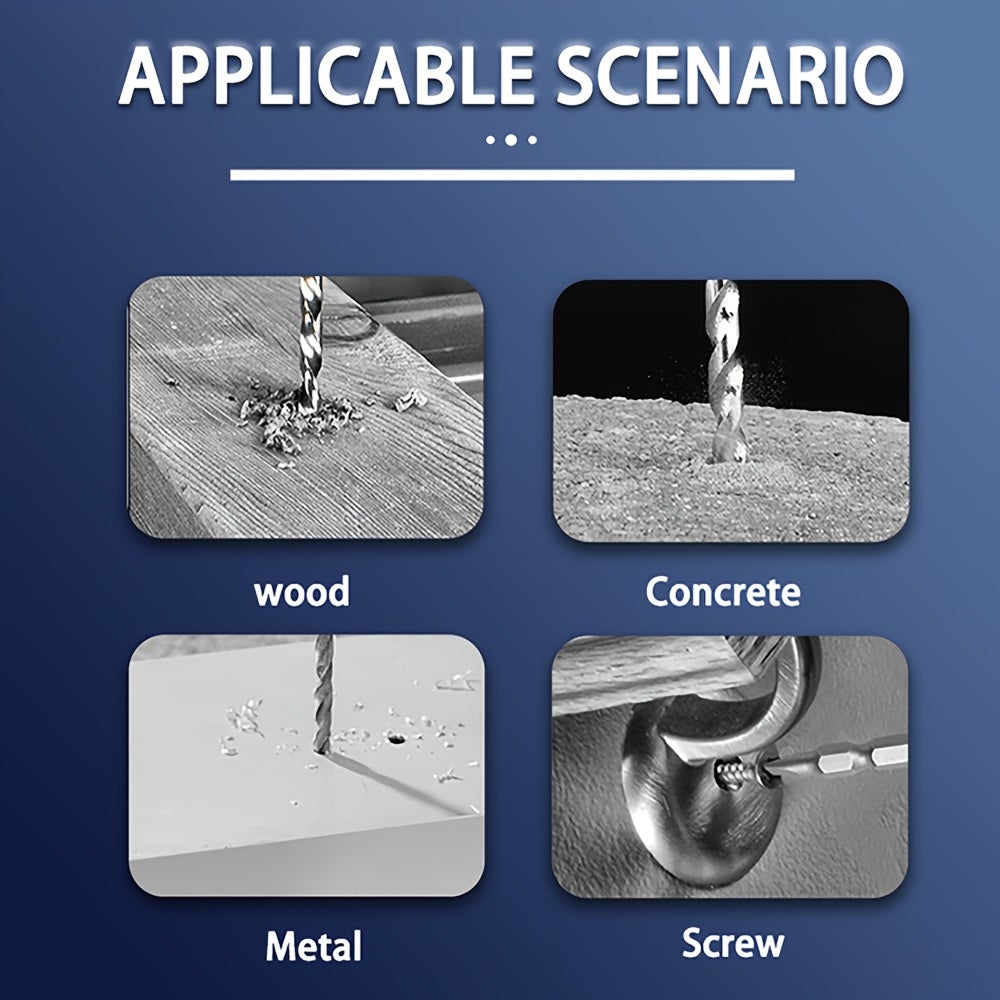 Perceuse-visseuse électrique au lithium 21 V, perceuse-visseuse haute vitesse 1&nbsp;350 tr/min, perceuse-visseuse domestique avec foret, deux batteries - 8