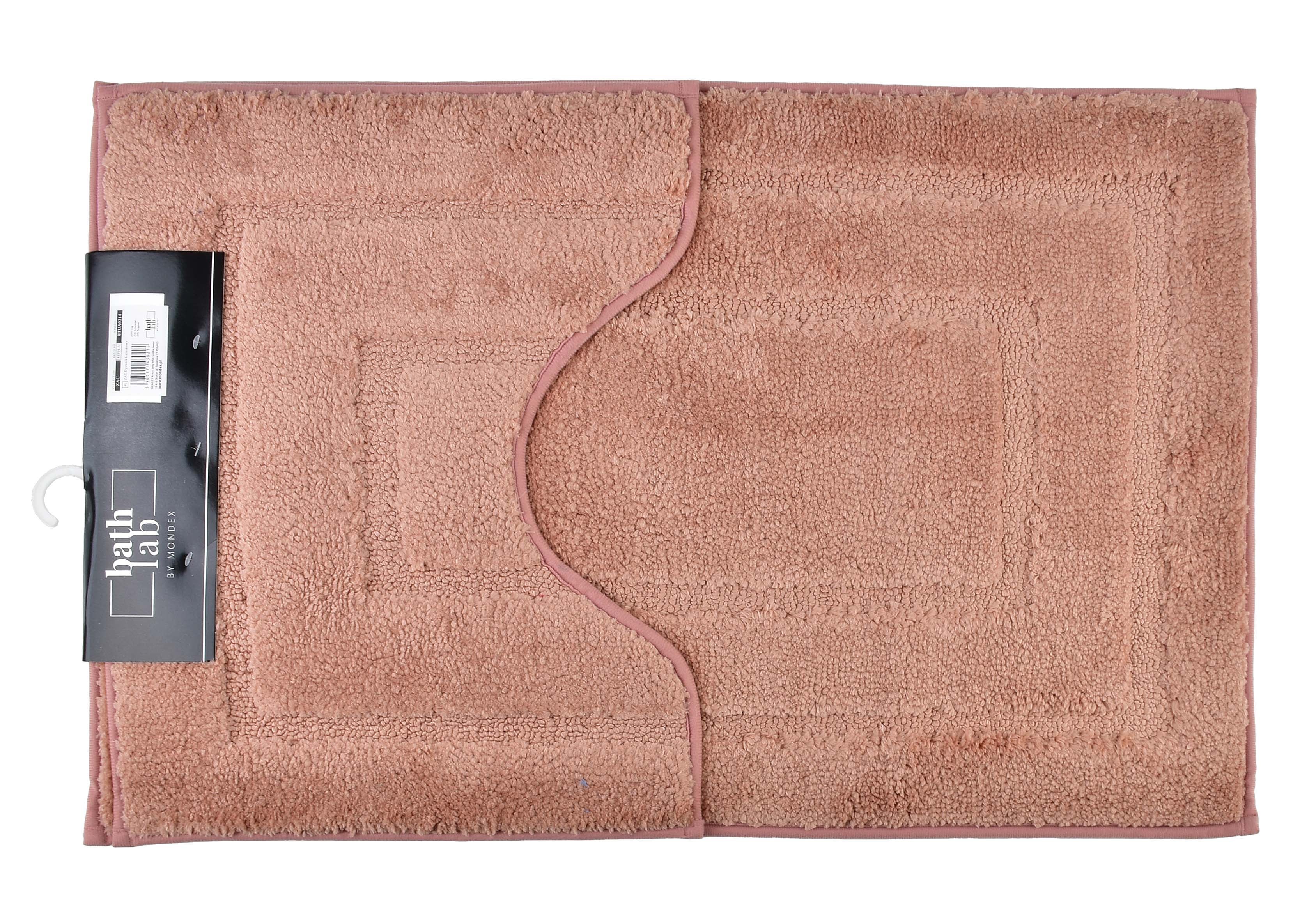 zac komplet 2 dywaników łazienkowych 50x50x40/50x80cm