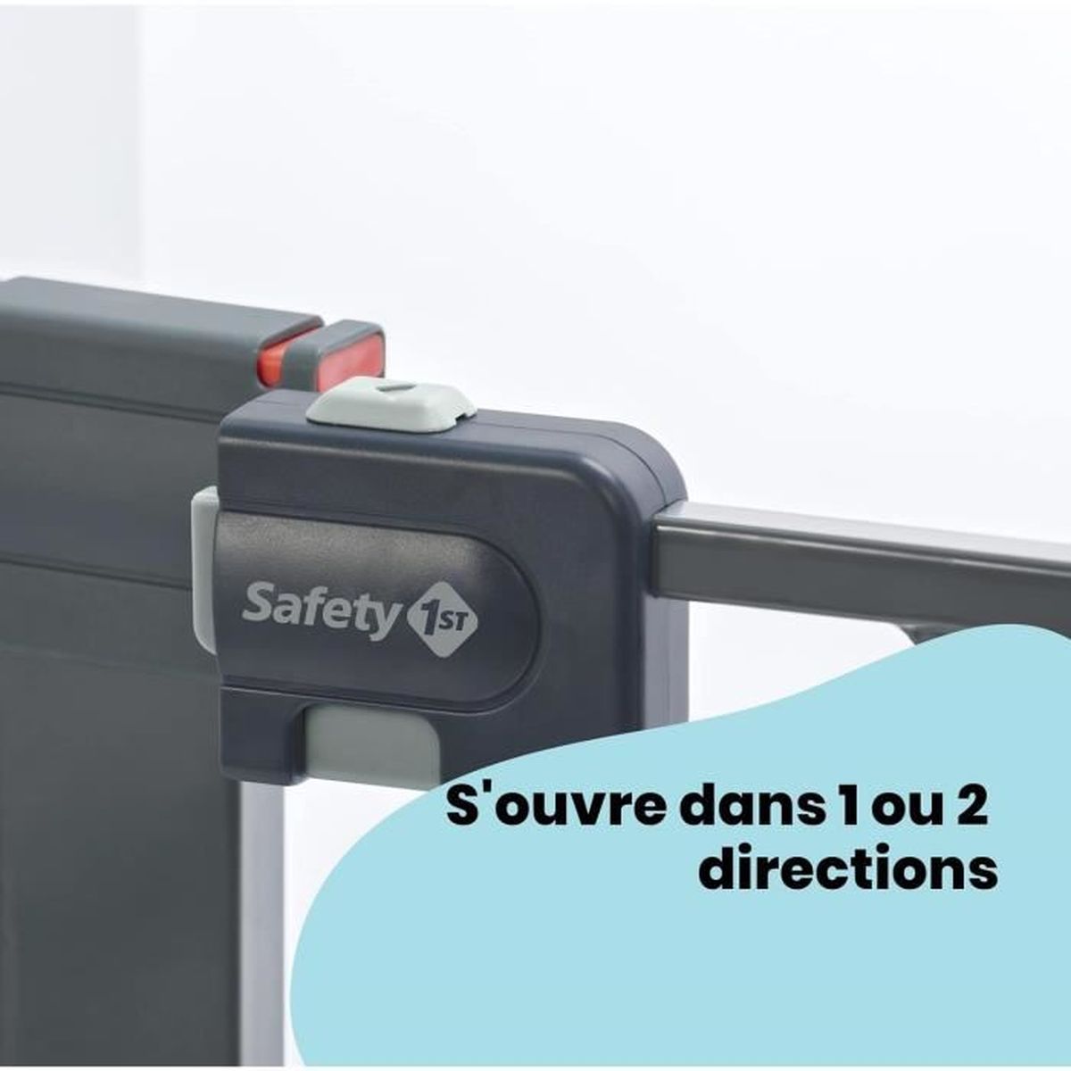 Barrière de sécurité enfant en métal 73-80 cm - Anthracite - Safety 1st - 7