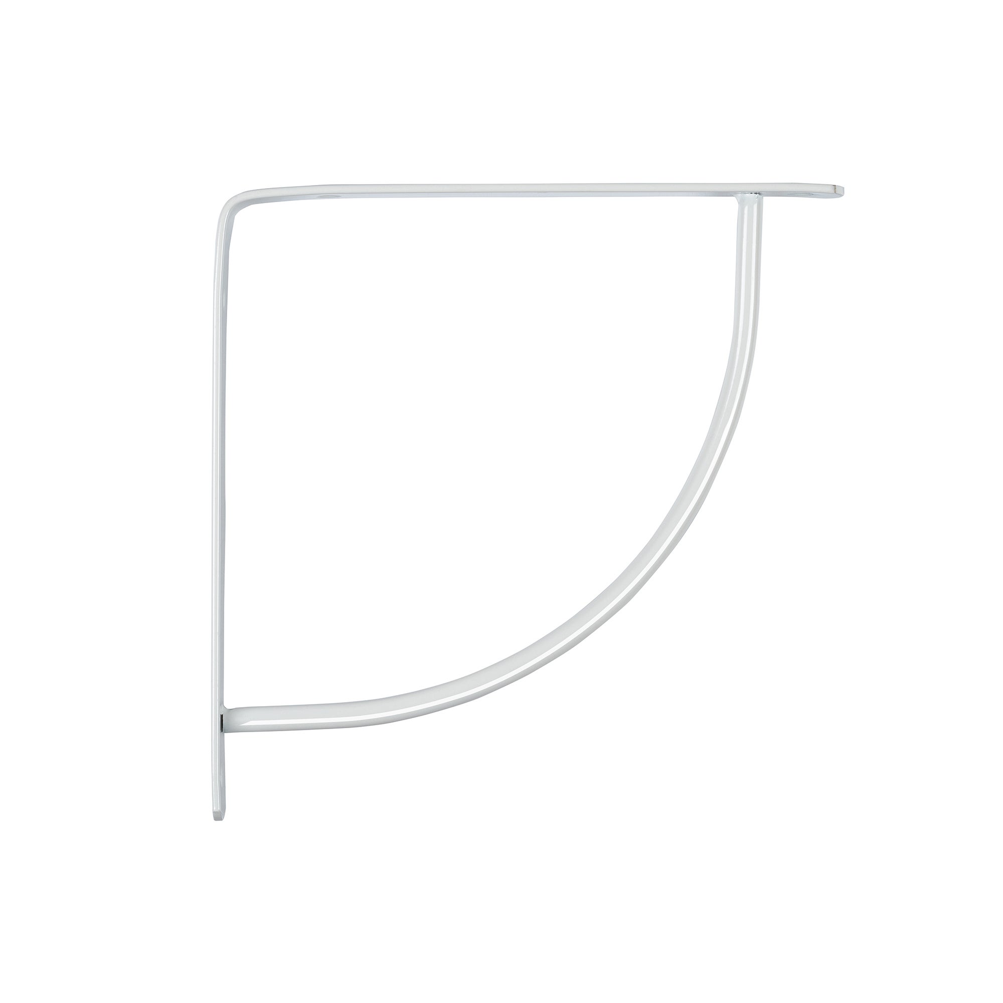 REI | Suporte para Prateleira 1460 | 200 mm | 20x200x200 mm | Aço Branco | 30 kg - 3