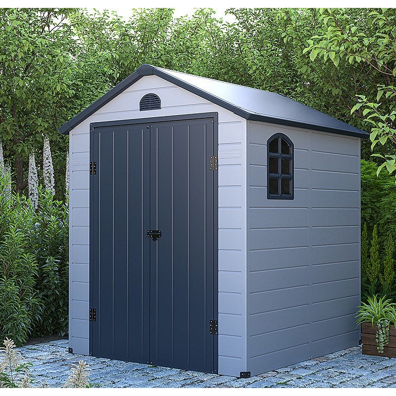 Wiata ogrodowa z szarej żywicy - CESIO - 3,65m²