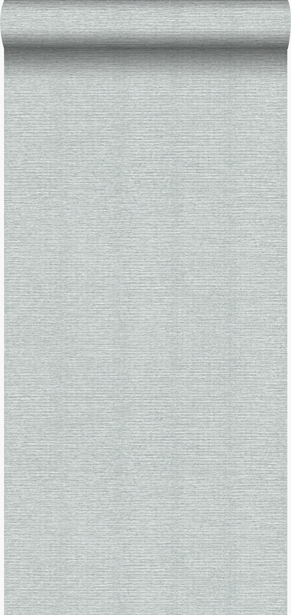 Papel pintado efecto lino marrón topo claro - 53 cm x 10.05 m - origin wallcoverings