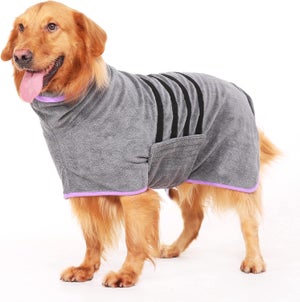 Accappatoio per Cani in Microfibra, Bibykivn Super