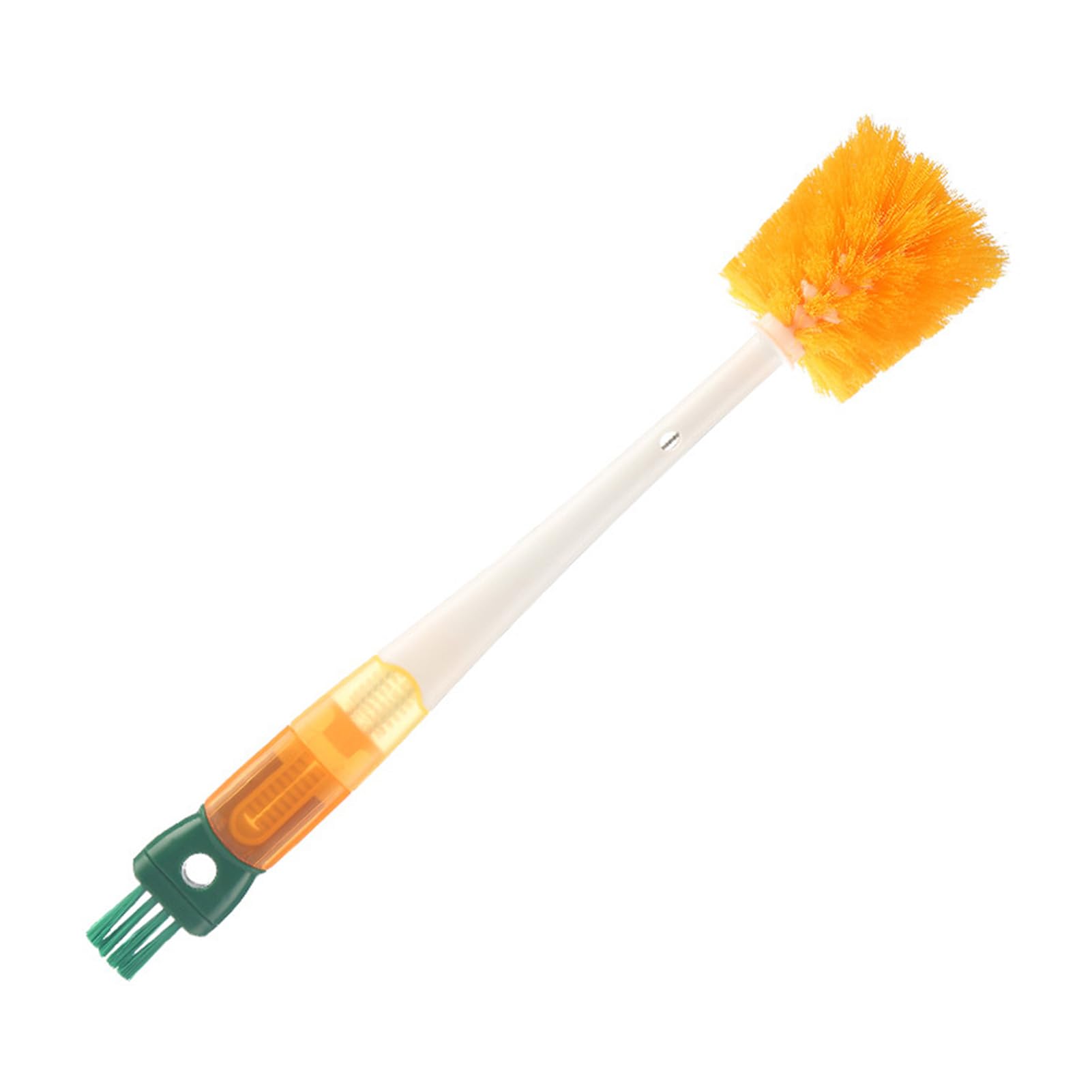 Brosse De Nettoyage Pour Bouteilles D'eau 9L Et 15L - 61 Cm, Poils Nylon, Poignée Inox - Idéale Carafes Et Grands Récipients