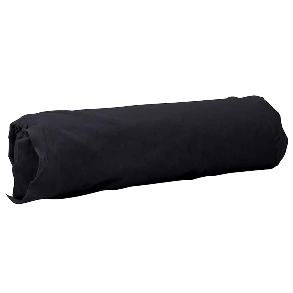 Membrane géotextile noir 1 x 50 m fibre de polyester - 4
