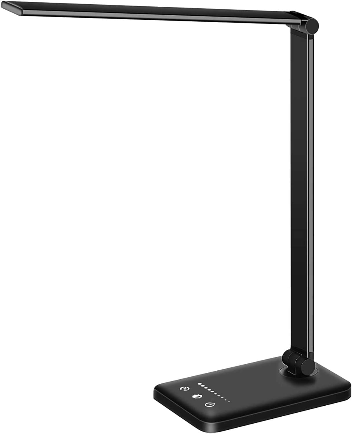 Lampka biurkowa LED, 5 trybów, 10 poziomów zmiennej jasności z portem USB i timerem 30/60 min