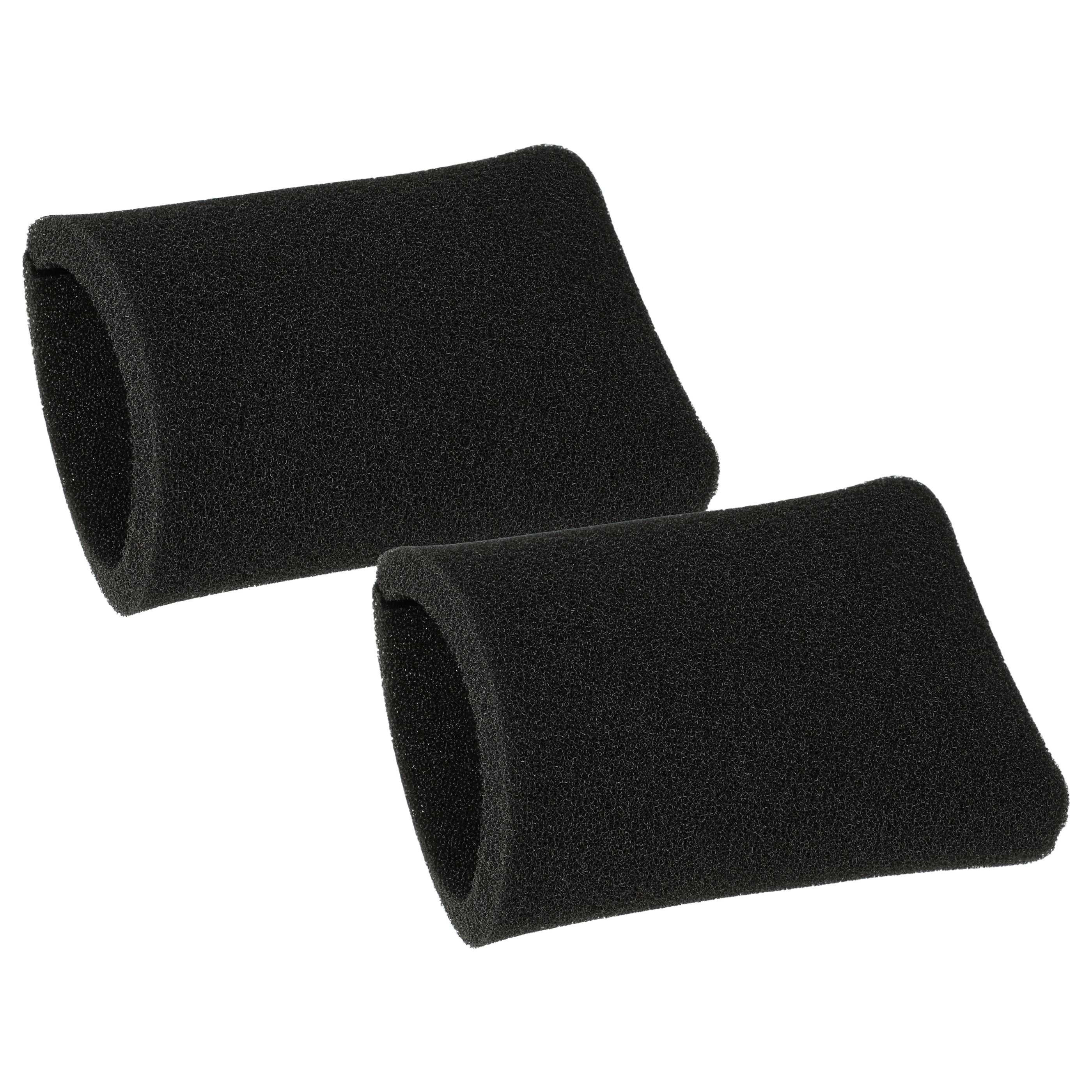 vhbw Filterset 3x Faltenfilter Ersatz für Kärcher 57310070