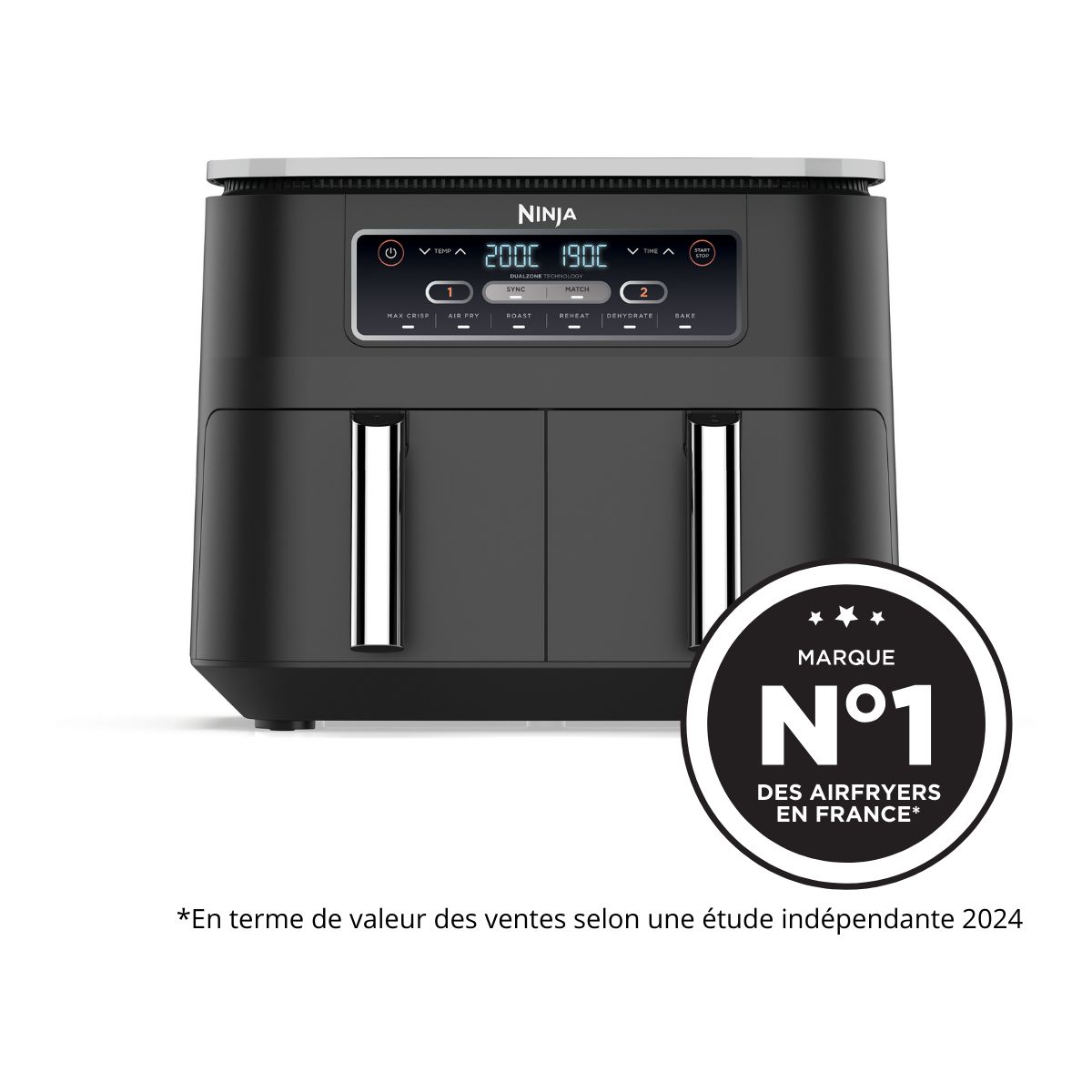 Friteuse sans huile NINJA Foodi DualZone 7,6L AF300EU - 3